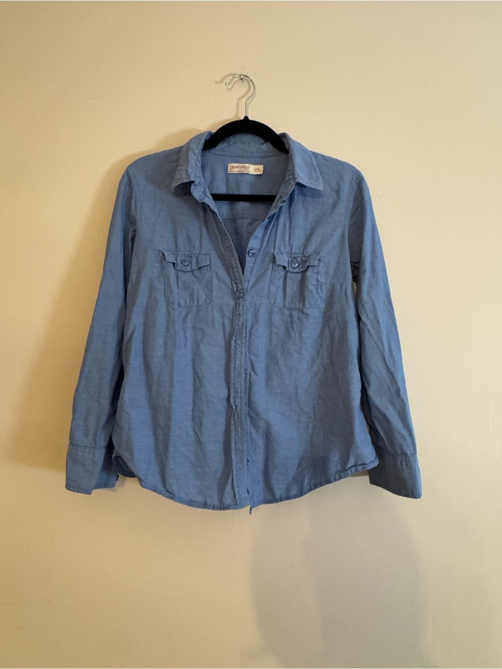 Light Blue women’s Button-Up Shirt